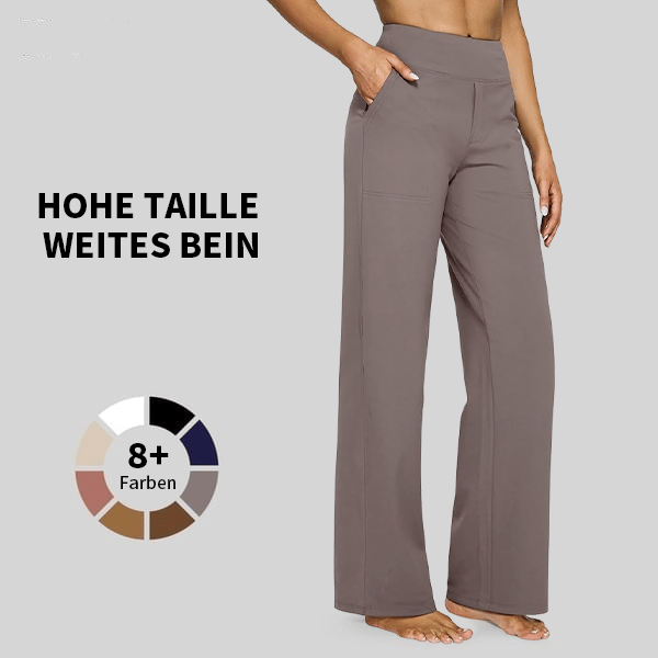 ✨ Dernier jour 50% de réduction 🔥 Pantalon ample à taille haute pour les affaires décontractées et les pantalons de yoga.