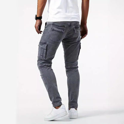 🎉Hot Sale 50% OFF🎉Cargo trousers in stretch denim