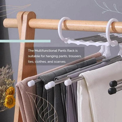 👖✨Multifunctioneel broekenrek-Uw garderobe opruimen