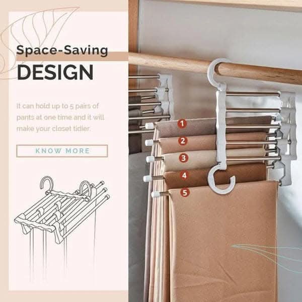 👖✨Multifunctioneel broekenrek-Uw garderobe opruimen