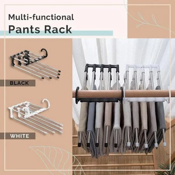 👖✨Multifunctioneel broekenrek-Uw garderobe opruimen