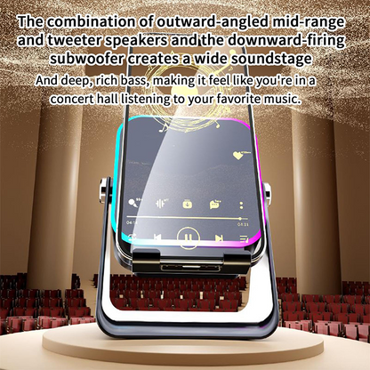 🎵 3-in-1 inductiespeaker – laad, luister & stream! 📱🔊✨