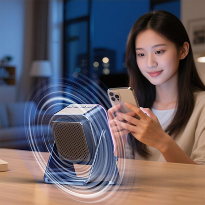 🎵 3-in-1 inductiespeaker – laad, luister & stream! 📱🔊✨