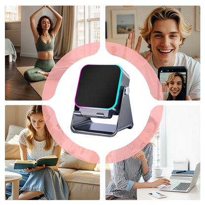 🎵 3-in-1 inductiespeaker – laad, luister & stream! 📱🔊✨