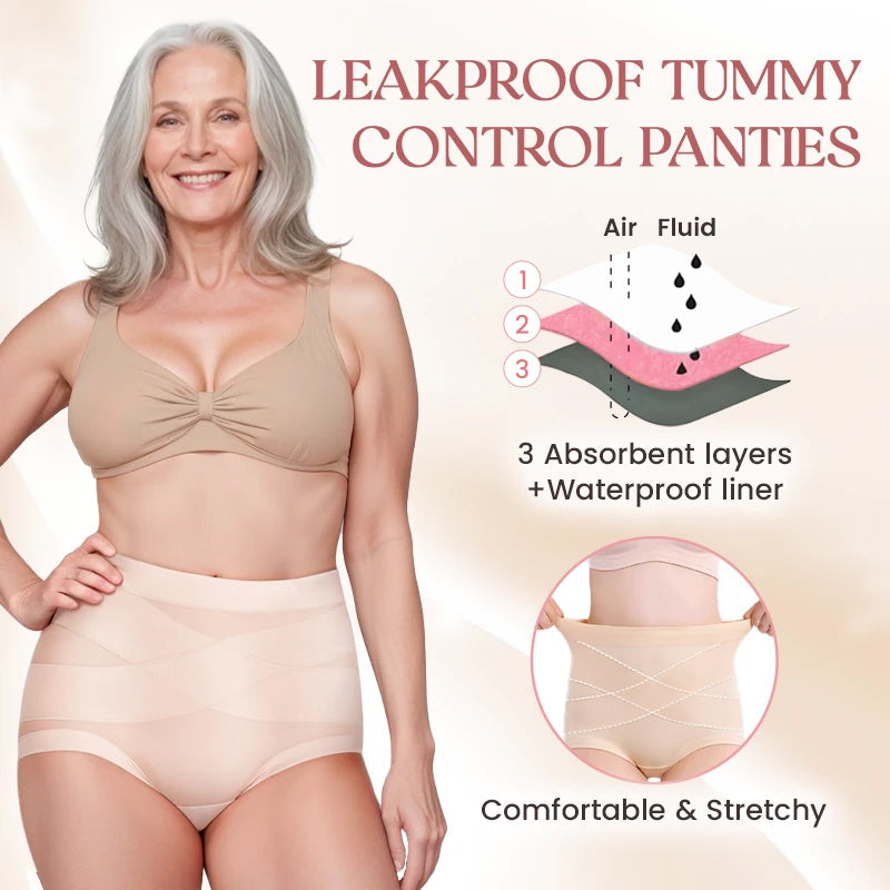 🎀Ultimate Comfort Shapewear slip met hoge taille en lekvrije pasvorm