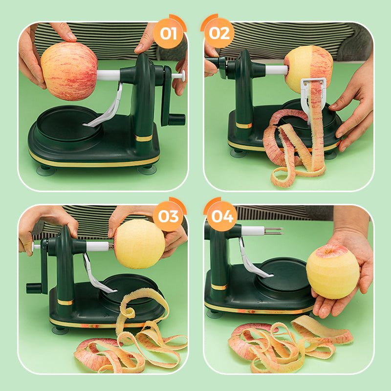 Stretch Structure Hand Crank Fruit Peeler🍎🥝🔪