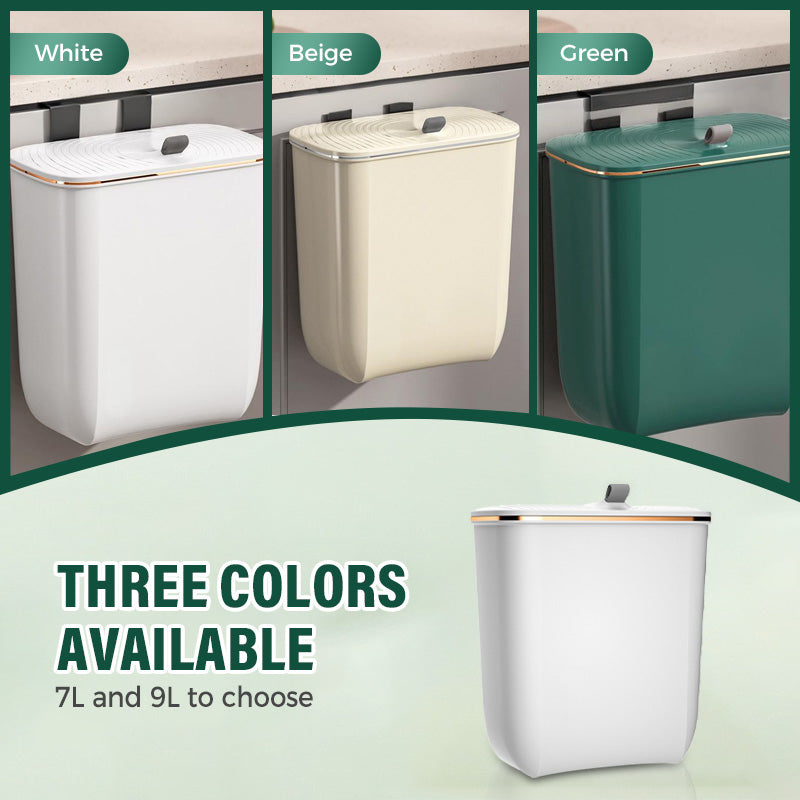 Large Capacity Wall-Mounted Trash Can
