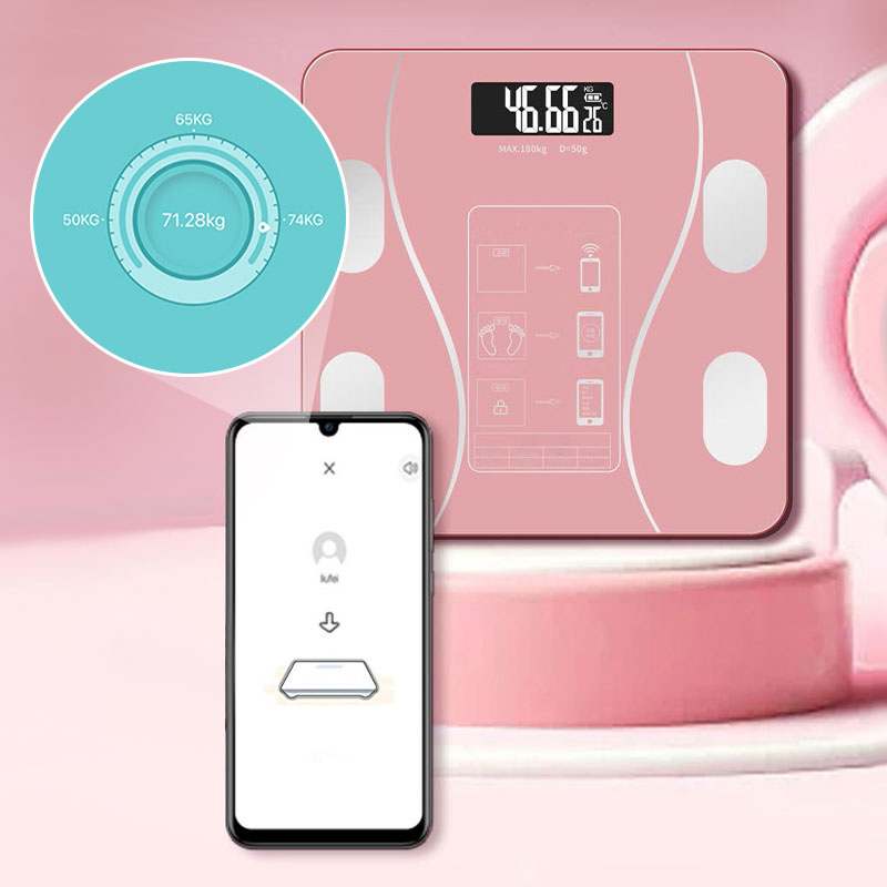 ⏳LAST DAY SALE 60% OFF🔥Smart BMI Digital Wireless Weight Scales with LCD Display