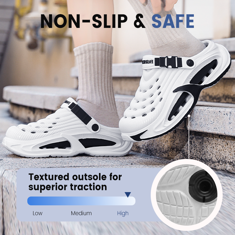 Two Styles In One Shoe + Instant-dry Slip-resistant 👟✨