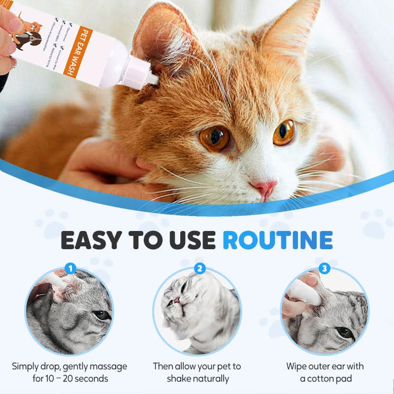 🔥 Koop 2 krijg 1 gratis🐾Oorreiniger voor Honden & Katten – Zacht, Effectief & Eenvoudig in Gebruik!