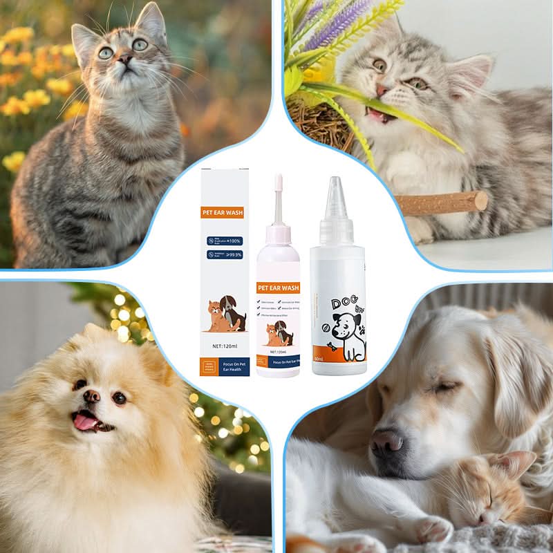 🔥 Koop 2 krijg 1 gratis🐾Oorreiniger voor Honden & Katten – Zacht, Effectief & Eenvoudig in Gebruik!
