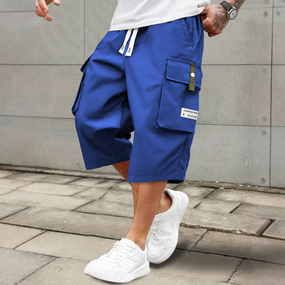 🔈🔈2026 NIEUWE AANWINSTEN - 50% KORTING🔥👖Casual capribroek met trekkoord voor heren