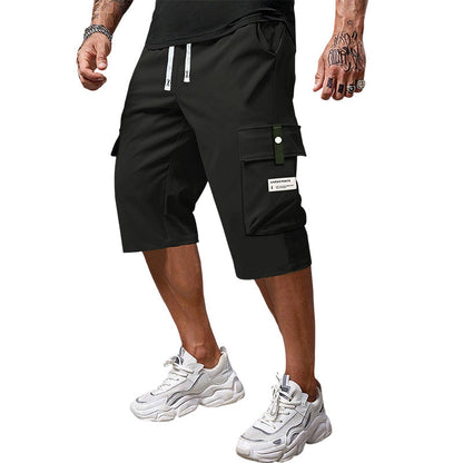 🔈🔈2026 NIEUWE AANWINSTEN - 50% KORTING🔥👖Casual capribroek met trekkoord voor heren