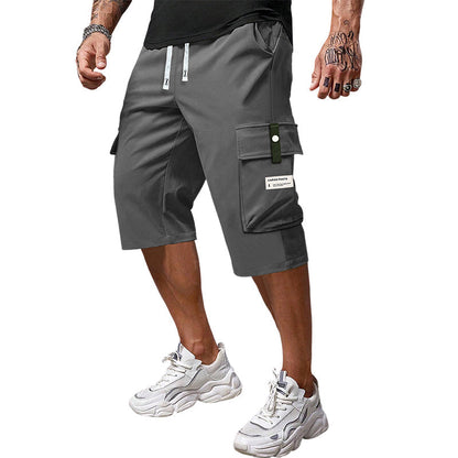 🔈🔈2026 NIEUWE AANWINSTEN - 50% KORTING🔥👖Casual capribroek met trekkoord voor heren