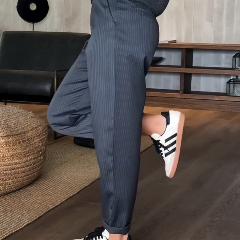 🎁2026 New Arrivals 50% OFF💥Women's High Waist Casual Straight Blazer Pants