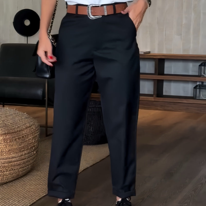 🎁2026 New Arrivals 50% OFF💥Women's High Waist Casual Straight Blazer Pants