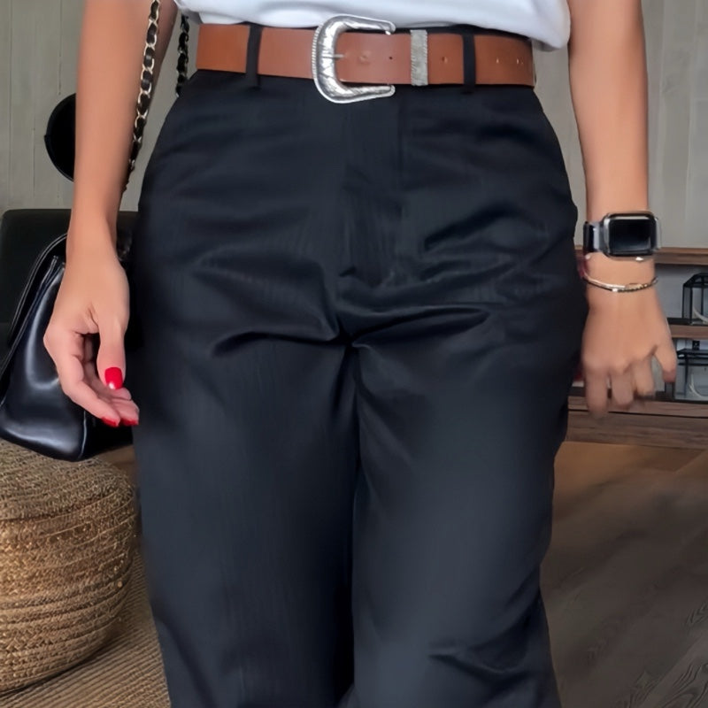 🎁2026 New Arrivals 50% OFF💥Women's High Waist Casual Straight Blazer Pants