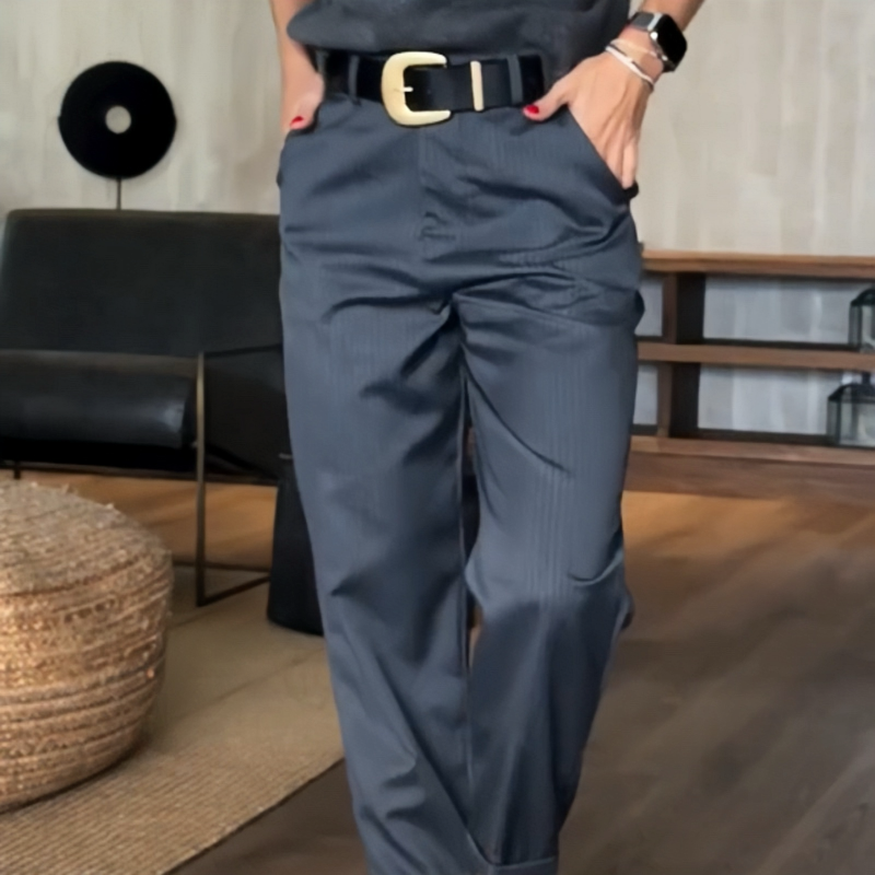 🎁2026 New Arrivals 50% OFF💥Women's High Waist Casual Straight Blazer Pants