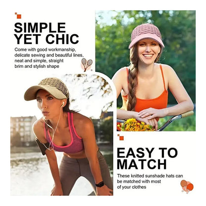 🧢🌞Een uitstekend ademende zonnepet, speciaal ontworpen voor buitensporten✨