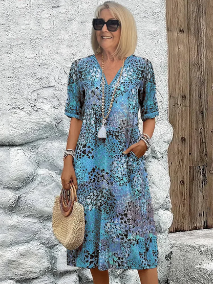 Safari Chic Luipaardjurk – Wild & Elegant voor Moederdag🤩Opvallend design, tijdloze stijl – Nu 50% Moederdag korting!