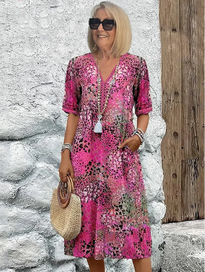 Safari Chic Luipaardjurk – Wild & Elegant voor Moederdag🤩Opvallend design, tijdloze stijl – Nu 50% Moederdag korting!