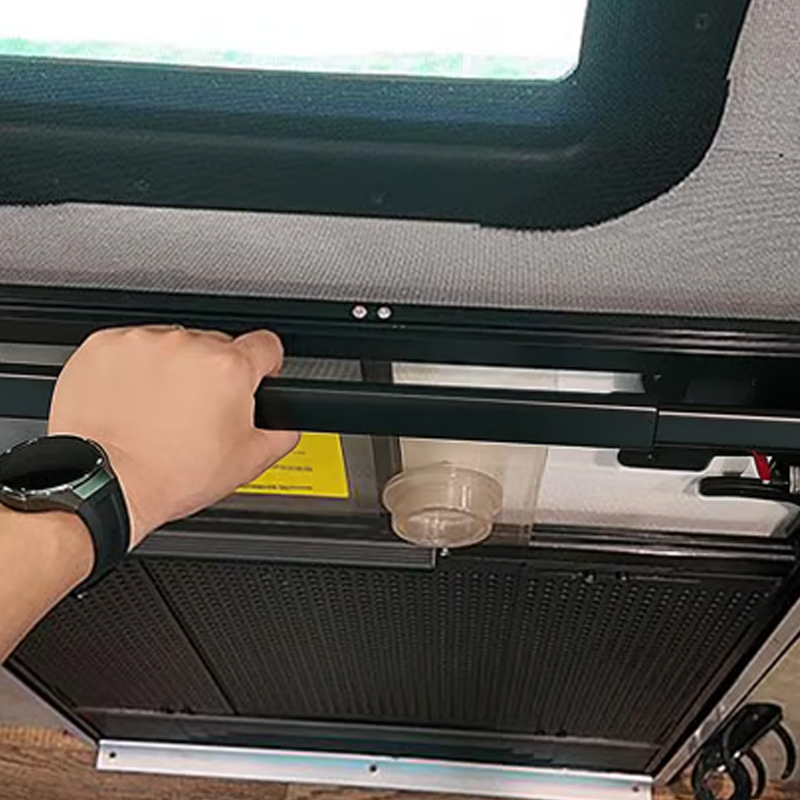 Aluminium handgreep voor camper hordeur