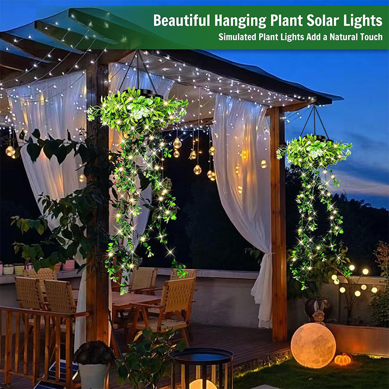 🔥2026 New Arrival ＆ Hot Sale🔥Solar Hanging Milan Grass Light – Lifelike & Waterproof