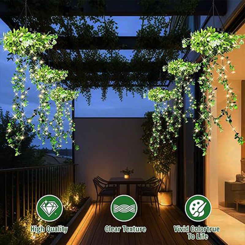 🔥2026 New Arrival ＆ Hot Sale🔥Solar Hanging Milan Grass Light – Lifelike & Waterproof