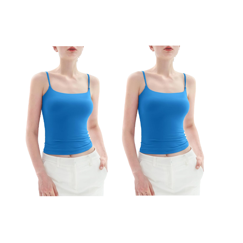 Nauwsluitende dames camisole met spaghettibandjes