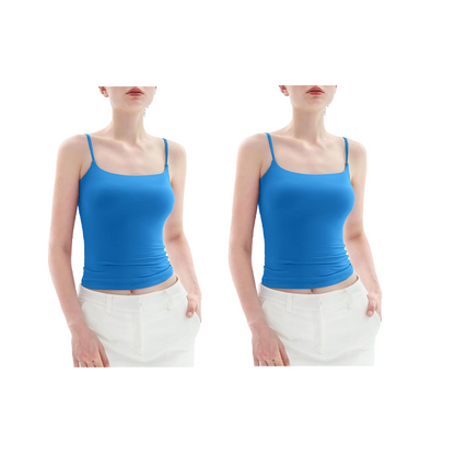 Nauwsluitende dames camisole met spaghettibandjes