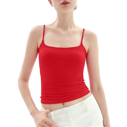 Nauwsluitende dames camisole met spaghettibandjes
