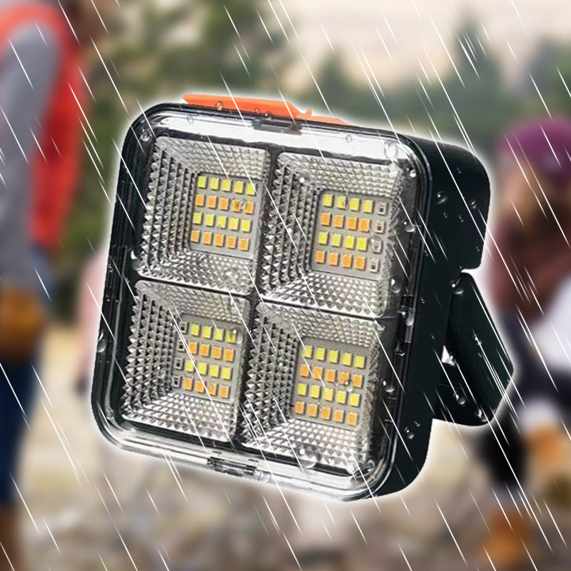 ⏳Limited-time 50% off⏰Portable Solar Work Light with 4 Lighting Modes🏕️💡