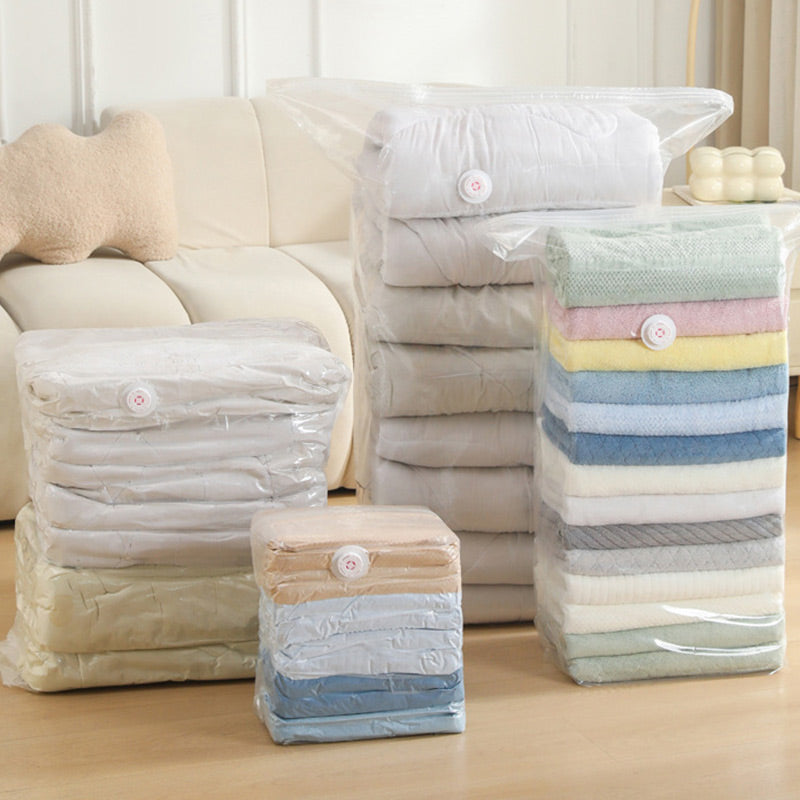 🧳✨Lenteaanbieding 49% korting 🔥Extra grote stofzuigerzak - Drukken om te legen