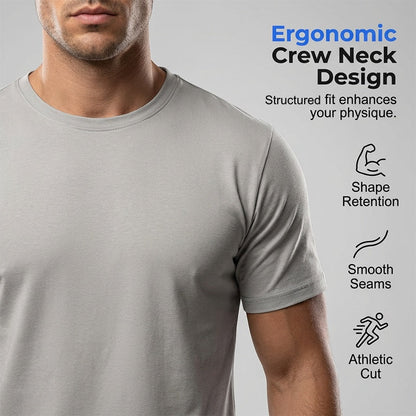 🔥LIMITED TIME 50% OFF!🔥 Men's Athletic T-Shirt & Shorts 2-Piece Set 💪 The Ultimate Men's Fitness Set🏋️‍♂️