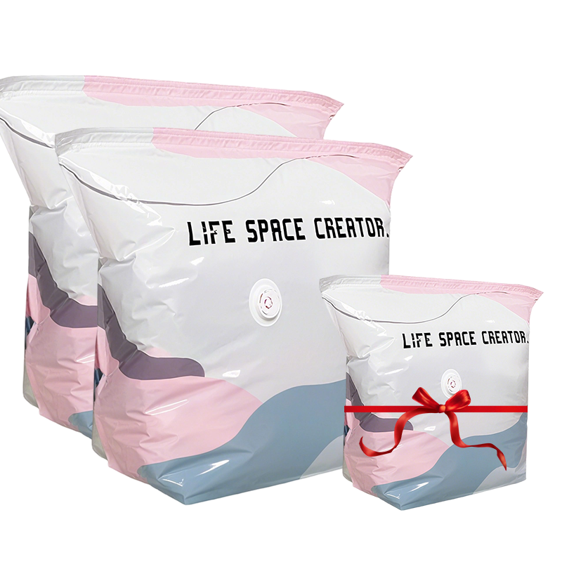 🥳LAST DAY BUY 2 GET 1 FREE!!💞50K+ SOLD!🧳💨 50% OFF! No‑Pump Vacuum Storage Bags – Press & seal, no pump needed. Saves 80% space, keeps clothes dry & dust‑free. Perfect for bulky bedding & off‑season gear. 🛏️🗄️