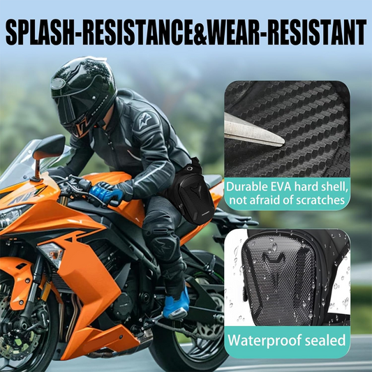 🚴‍♂️👜 Waterproof Cycling Thigh Bag – Hard Shell Storage Only £17.99