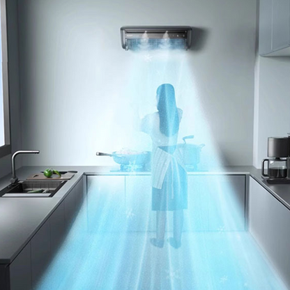 ✅ perfect for the kitchen too! 🧼Mini Air Cooler – Ice Mist Cooling Anywhere