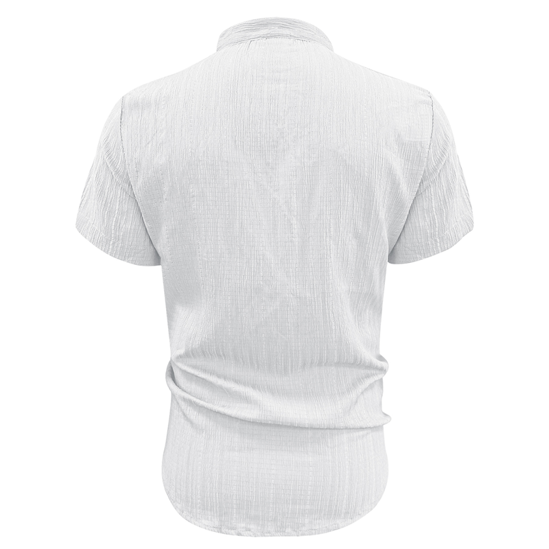 ✨2026 New Arrival 50% Off👕Men's Summer Stand Collar Short Sleeve Shirt