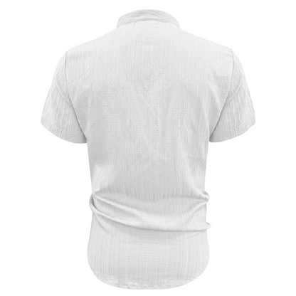 ✨2026 New Arrival 50% Off👕Men's Summer Stand Collar Short Sleeve Shirt
