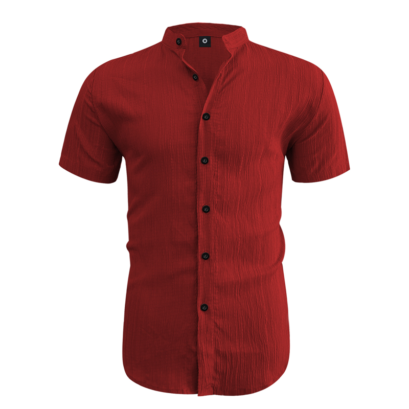 ✨2026 New Arrival 50% Off👕Men's Summer Stand Collar Short Sleeve Shirt