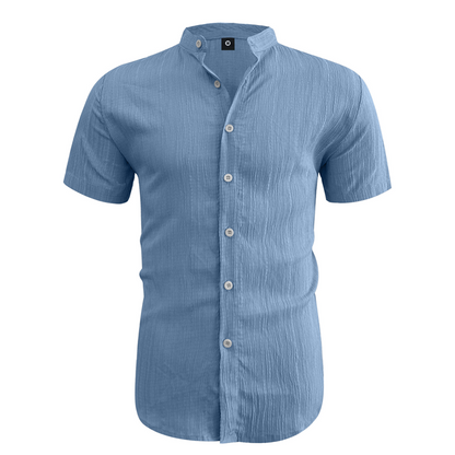 ✨2026 New Arrival 50% Off👕Men's Summer Stand Collar Short Sleeve Shirt