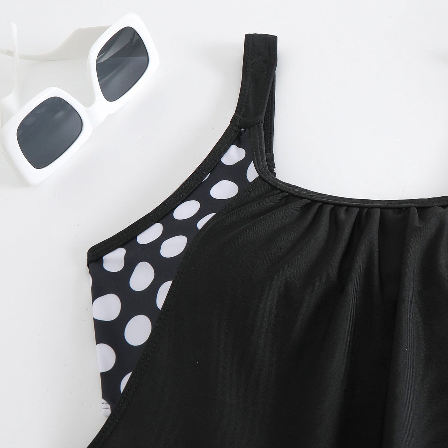 🎁⏰Dames Tweedelig Polkadot Zwempak