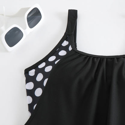 🎁⏰Dames Tweedelig Polkadot Zwempak