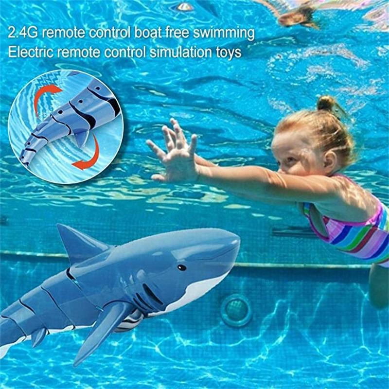🦈 50% OFF NOW! 🥳 2.4G Remote-Controlled Shark – 50K+ SOLD! – Smooth swimming, rechargeable & durable – perfect for pool or bath – fun aquatic action 🌊