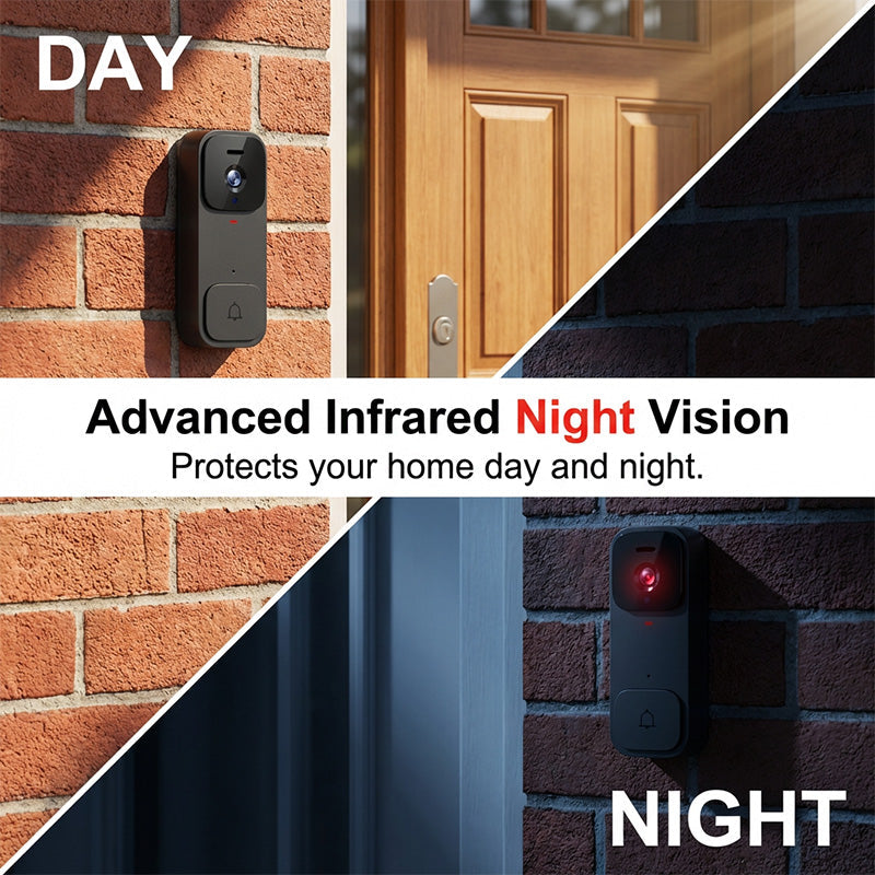 🔔 LIMITED-TIME 50% OFF! ✨ Smart Video Doorbell with 4.3" Display – Two-Way Audio, Night Vision, Wide Angle 🏠