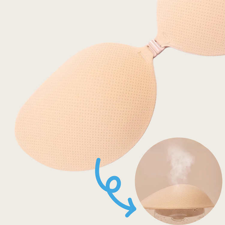 🔥Last Day Buy 1 Get 1 Free!!💎 Front Clasp Sticky Push-Up Bra | Deep Plunge Reusable Adhesive Bra Cups
