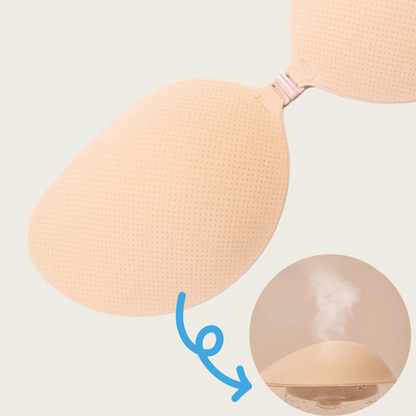 🔥Last Day Buy 1 Get 1 Free!!💎 Front Clasp Sticky Push-Up Bra | Deep Plunge Reusable Adhesive Bra Cups