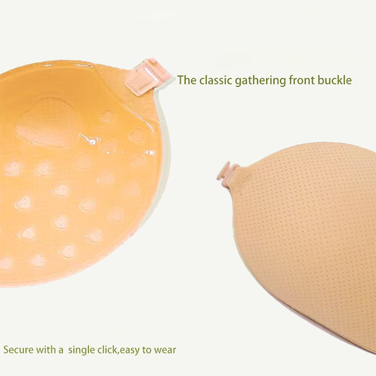 🔥Last Day Buy 1 Get 1 Free!!💎 Front Clasp Sticky Push-Up Bra | Deep Plunge Reusable Adhesive Bra Cups