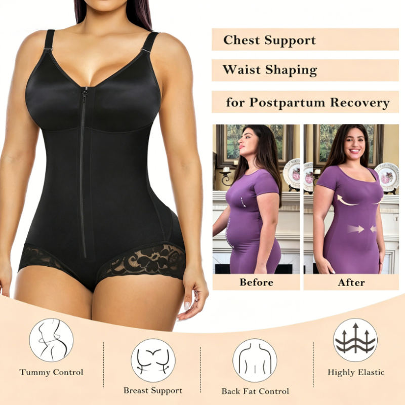👙 50% KORTING! ✨ Buikweg-Vormgevende Bodysuit – Taillecontrole, Billen Lifting & Sterke Compressie, Figuurvriendelijk Ook In Grote Maten 👗