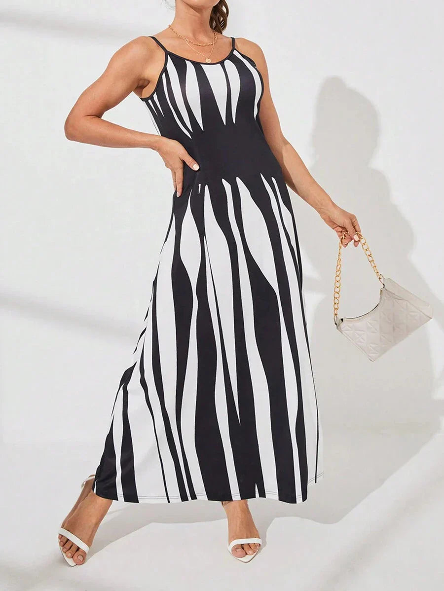 🔥Limited TimePromotion 50% OFF-LUNE Printed Maxi Cami Dress